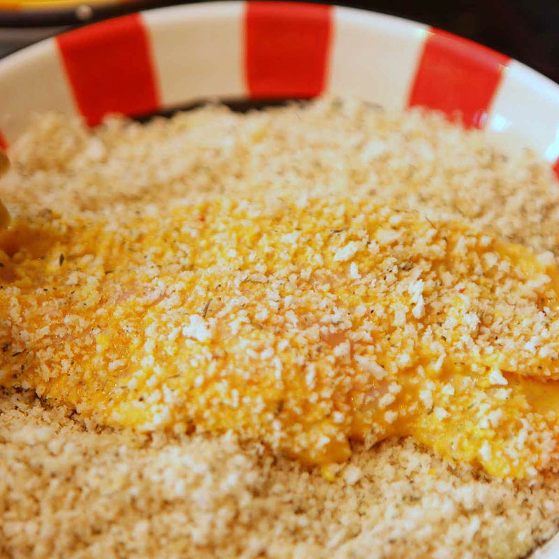 HACCP-gecertificeerde gele panko broodkruimels met 10% vocht voor gebakken voedsel - niet-GGO Japanse stijl
