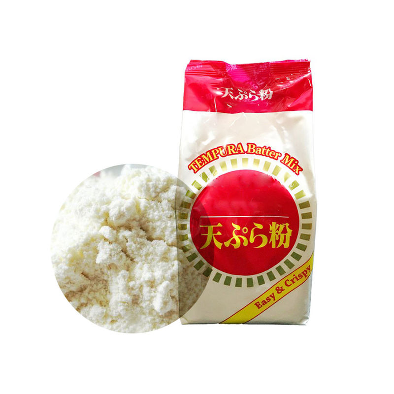 Fijne kwaliteit Japanse tempura bloem milde smaak 1 kg verpakking witte kleur 18 maanden houdbaarheid