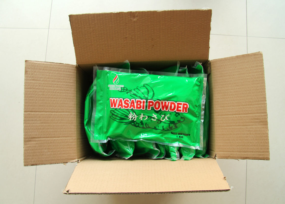 ABC-van de het Poedermierikswortel van Rang Zuiver Wasabi van de het Poeder1kg Groen Kleur het Kruidenpoeder van Wasabi