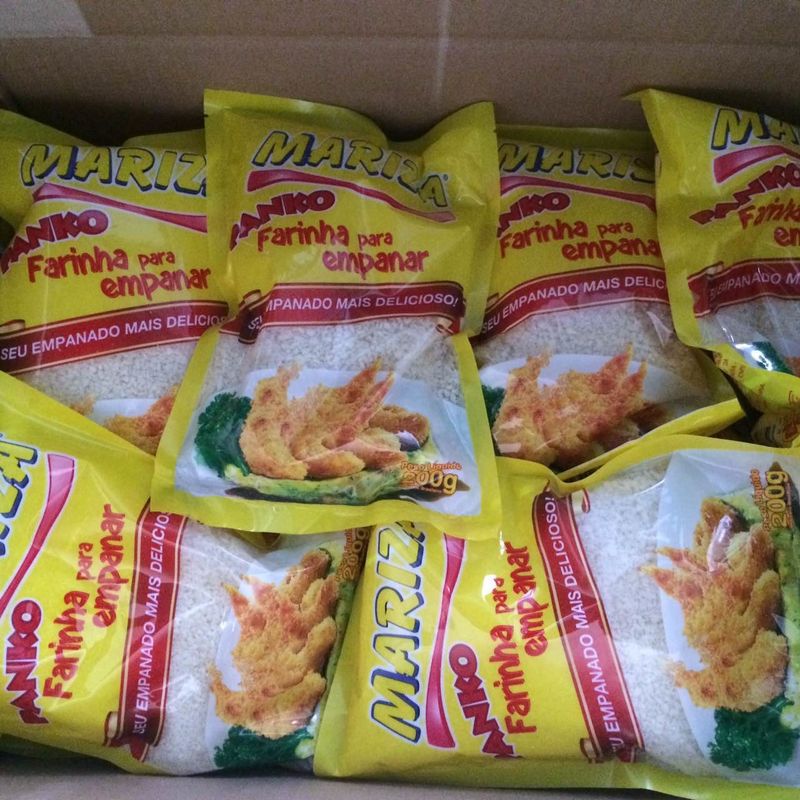 Gele Japanse het Broodcrumbs van 10KG voor het Braden van Kip, 46mm Grootte