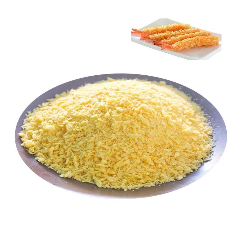 Wit Gele Oranje Brood meelkruimels Panko Broodkruimels Wit Gele Panko Broodkruimels