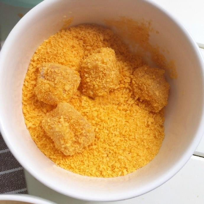 Wit Gele Oranje Brood meelkruimels Panko Broodkruimels Wit Gele Panko Broodkruimels