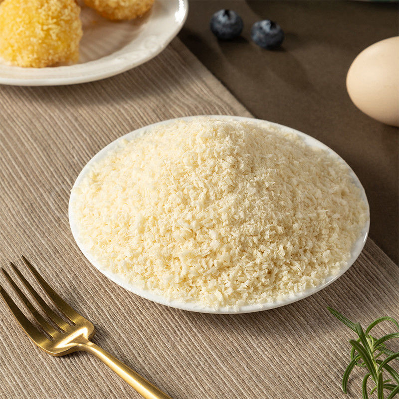 Gouden en witte fijne broodkruimels Witgeel Panko broodkruimels voor het bakken HALAL HACCP gecertificeerd