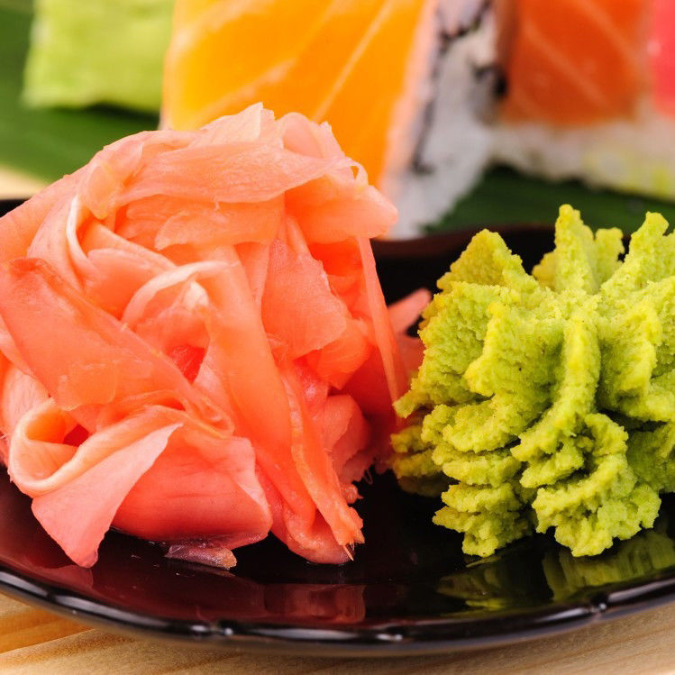 Warm product lichtgroen droog Wasabi poeder sushi Wasabi poeder voor restaurant