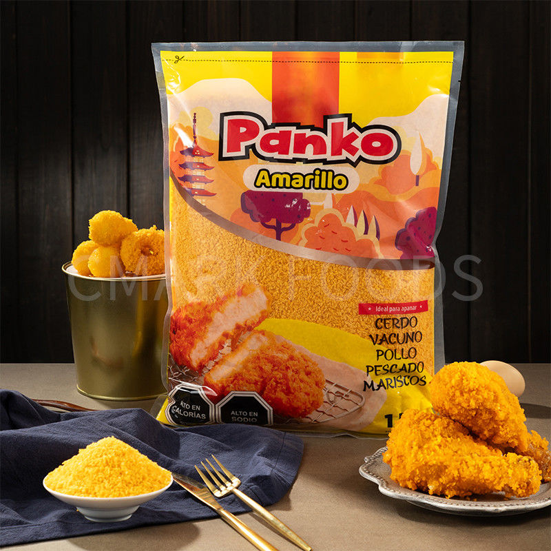 Professionele fabrikant Groothandel Panko Japanse stijl Gele broodkruimels