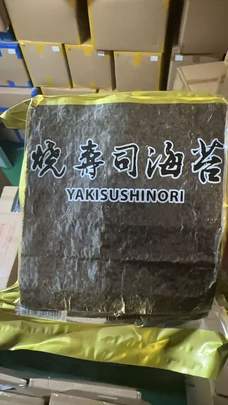 Fabrieksvoorziening Nori geroosterde zeewier voor Onigiri Nori / Temaki Nori / Sushi Roll