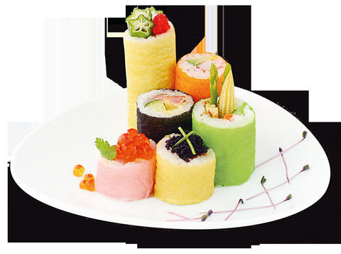 Warm verkrijgbaar Soja Crepe Mamenori platen voor het maken van kleurrijke sushi