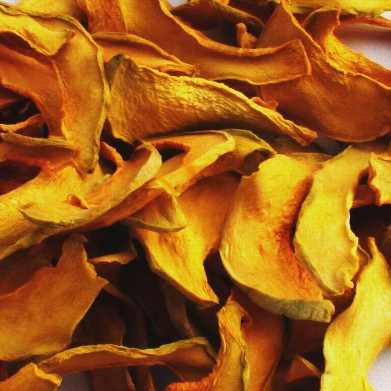 Gedroogde groenten Bulk Orange Red Pumpkin Flakes met maximaal 8% vocht en geen vreemde geuren of smaken voor uitvoer