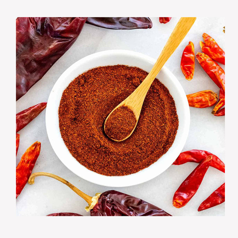 HACCP-gecertificeerde gedehydrateerde groenten Bulk Red Chili Pepper Powder Bell Pepper Powder And Chilli Pepper