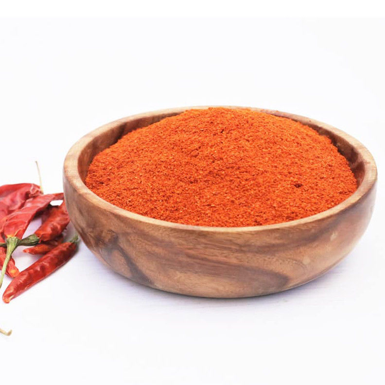 Gedehydrateerde Groenten Bulk Luchtgedroogde Rode Paprika Pure SHU30000 Rode Chilipeper Poeder Chilipoeder
