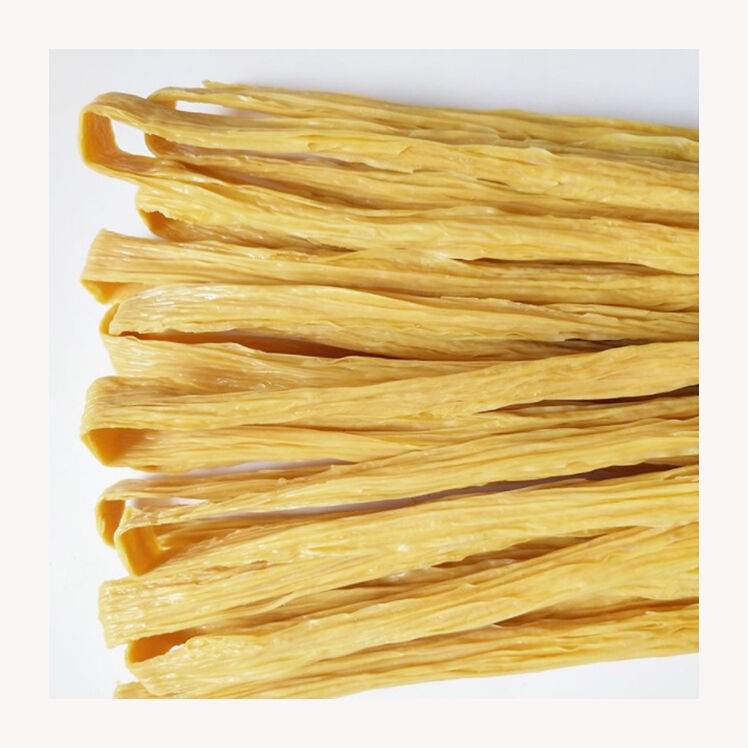 Hoge eiwitvezel gedroogde bonen pompoensticks ISO HACCP gecertificeerd met max 15% vocht Tofu huid Yuba sticks