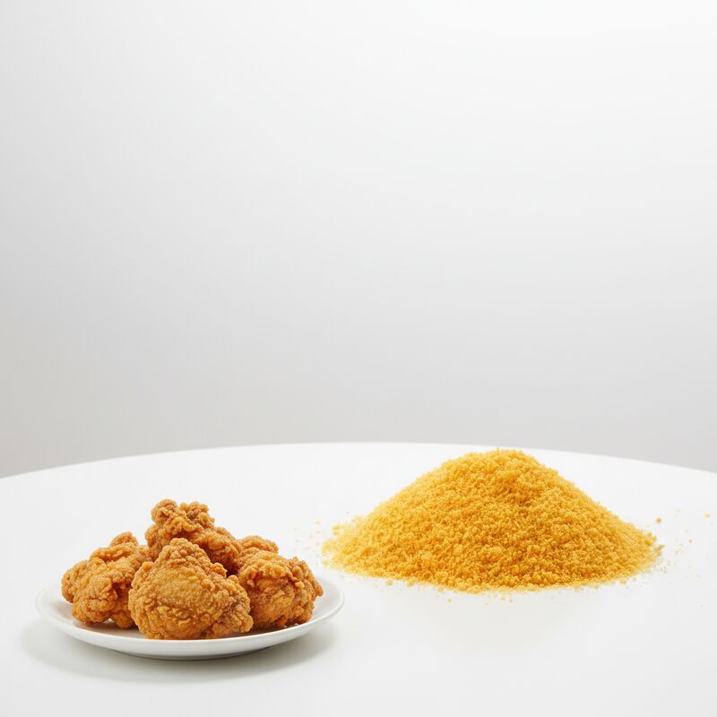 Japanse Gele Panko Broodkruimels - Knapperige Textuur Korrelige Vorm Halal Gecertificeerd voor Frituren