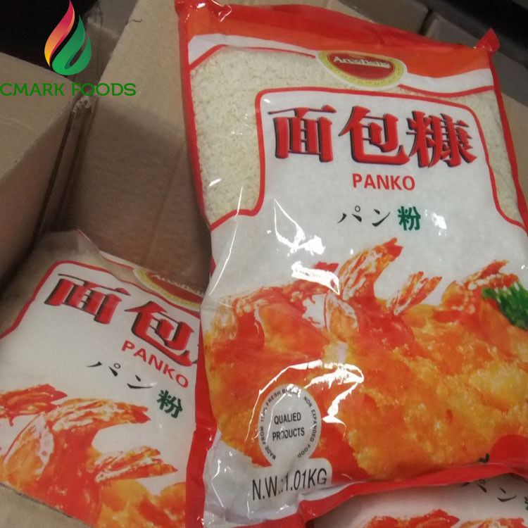 Oranje volkoren panko broodkruim met een grootte van 2-12 mm voor gezond koken
