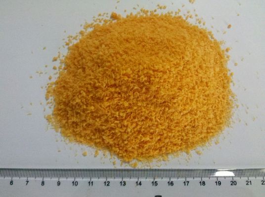5mm Naaldvormige Gele Panko Broodkruimels HACCP Gecertificeerd voor het Frituren van Garnalen of Kip