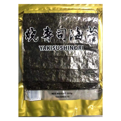 Sorteer een Geroosterde Zeewiersushi Nori Sheets For Wrapping Sushi 100 Bladen per Zak
