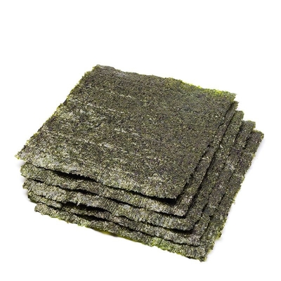De donkergroene Geroosterde Sushi Nori van Algas Nori For Sushi Natural Seaweed Aroma