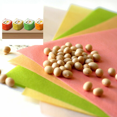 21*19cm Mamenori-platen met regenboogsojapapier voor het maken van sushi