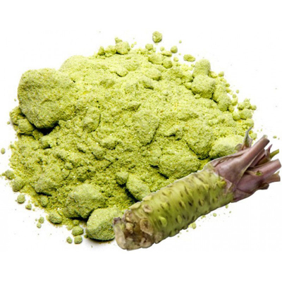 Lichtgroen Puur Wasabi poeder 1 kg gebruikt als sushi-geur of kruidensmaak
