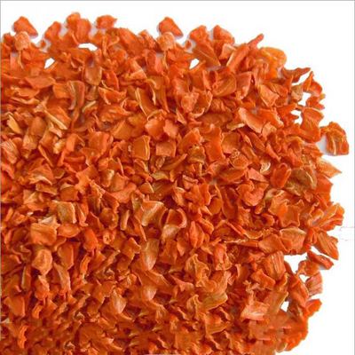 Voedzame gedroogde wortelen Bulk Packaging Air Dried Carrot Granules