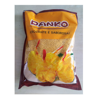 Krimpend geel / wit Volkoren Panko Broodkruimels Oranje smaak