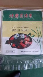 De Japanse Stijl roosterde Bladen van de de Sushiomslag van Zeewiernori de Droge Nori