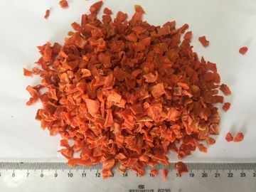 Vochtigheid van de Wortelchips max 7% van HACCP FDA de Oranje Kleur Ontwaterde