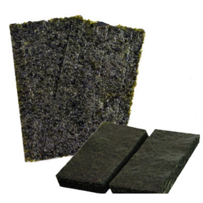 Half gesneden sushi Nori donkergroen Yaki sushi Nori zeewier
