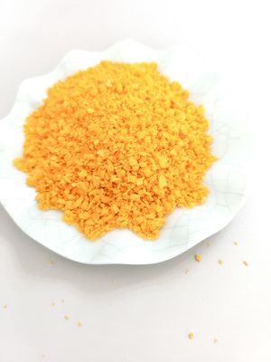 Kripperige gele panko broodkruimels Kripperige coating voor gezondere keuken