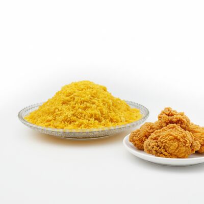 2-12mm Naaldvormige Panko Broodkruimels met 24 Maanden Houdbaarheid in Wit, Geel, Oranje Kleuren