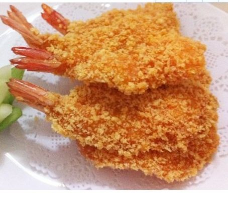 FDA-het Broodcrumbs 10% van Garnalenpanko niet GMO Gele Vochtigheid