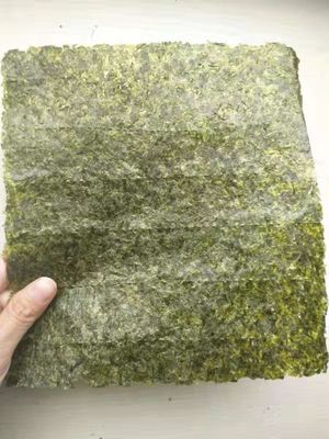 Omslagvoedsel 50 het Droge Geroosterde Zeewier Nori Dark Green van het Bladenpak